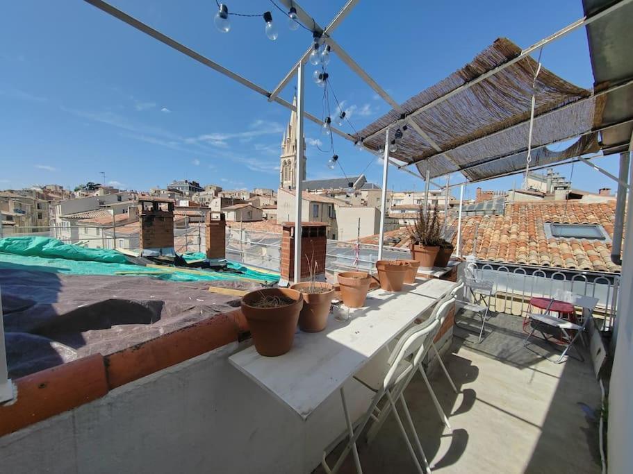 Superbe T3 Terrasse Avec Vue Centre Historique Apartment Montpellier Exterior photo